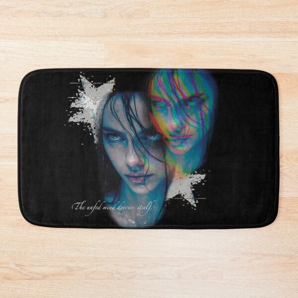 Item preview, Chromatic Portrait Collage Glitchy Quote designed and sold by AuroraFoxxInk.