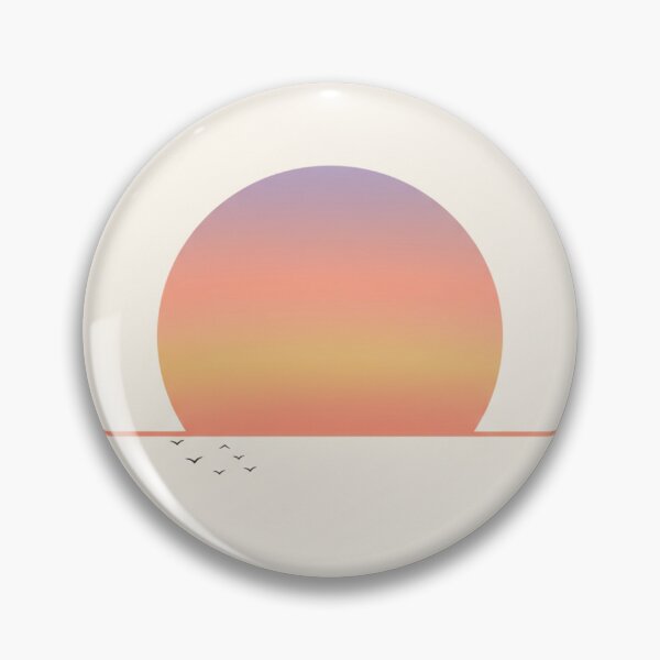 Item preview, Minimal Sunset Gradient – Modern Summer Aesthetic 2 designed and sold by PixelNest-Haven.
