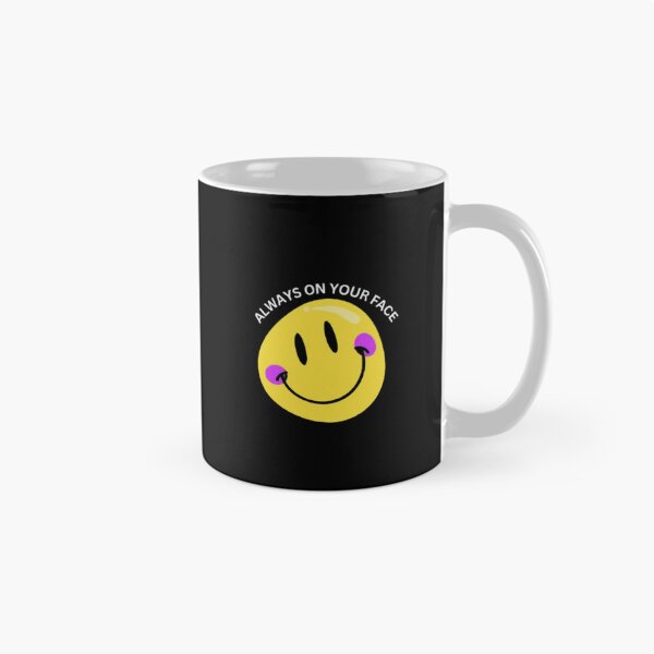 Item preview, Cute Smiley Face Shirt Always On Your Face Happy Aesthetic Tee designed and sold by SOLIORA  ATELIER.