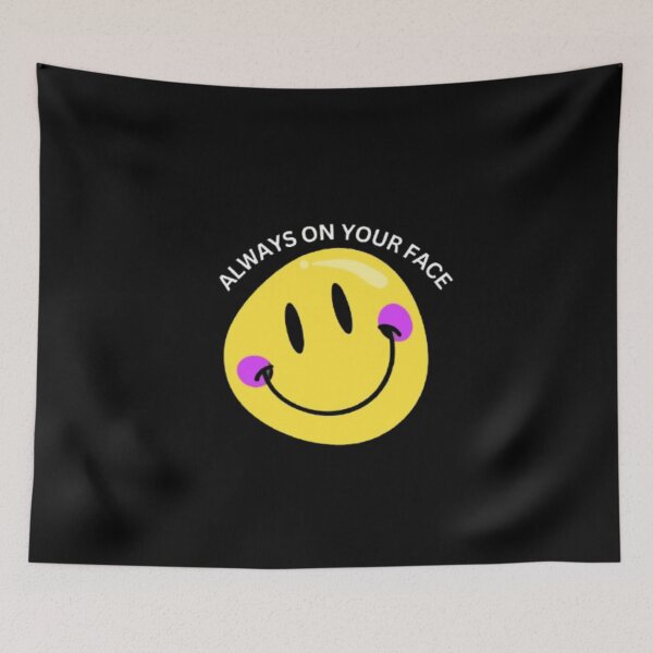 Item preview, Cute Smiley Face Shirt Always On Your Face Happy Aesthetic Tee designed and sold by SOLIORA  ATELIER.