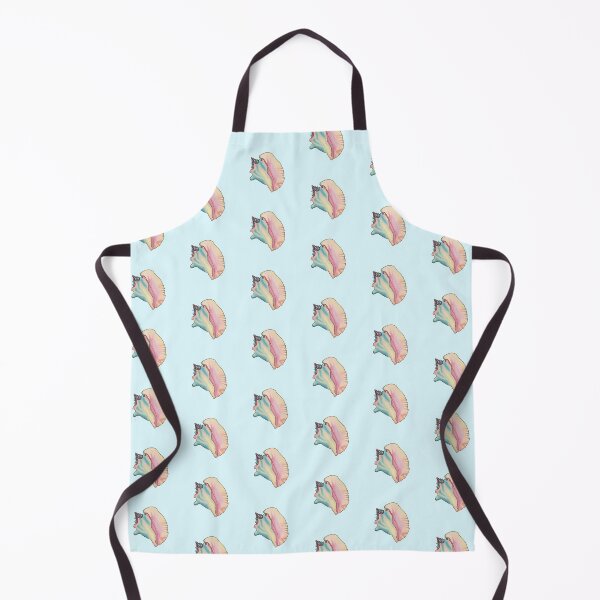 Item preview, Beachy Psychedelic Pastel Conch Shell designed and sold by FebruaryBloom.