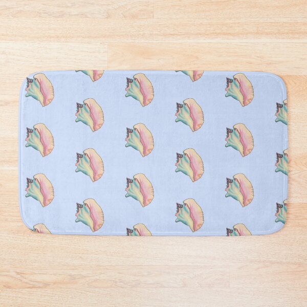 Item preview, Beachy Psychedelic Pastel Conch Shell designed and sold by FebruaryBloom.