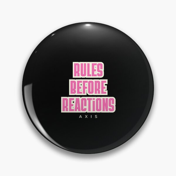Item preview, Rules Before Reactions – Discipline Mindset Typography Design designed and sold by AXIS-EQUILIBRIO.