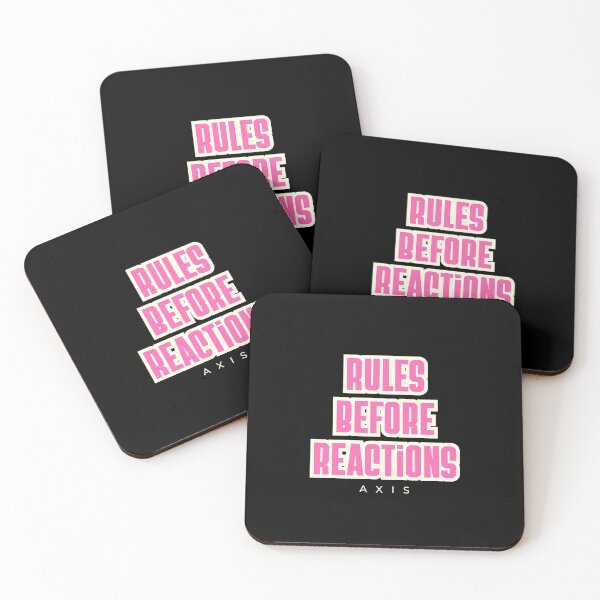 Item preview, Rules Before Reactions – Discipline Mindset Typography Design designed and sold by AXIS-EQUILIBRIO.