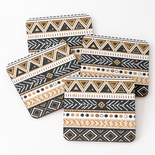 Item preview, African Tribal Gold Pattern designed and sold by WellN.