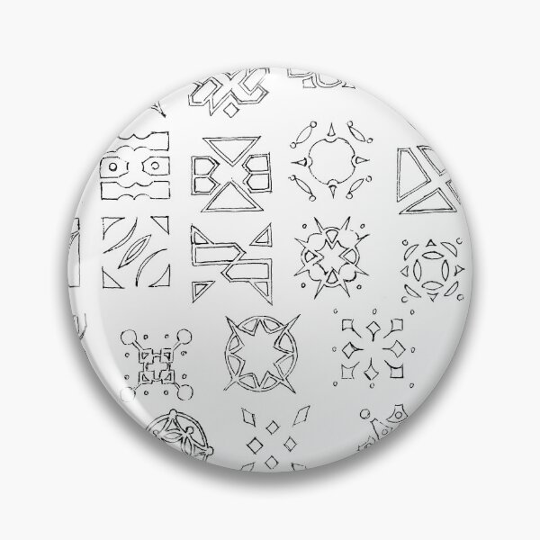 Item preview, Isolated Ink Sigils: Minimalist Hand-Drawn Geometric Symbols designed and sold by 90 A.