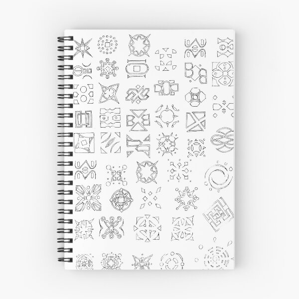 Item preview, Isolated Ink Sigils: Minimalist Hand-Drawn Geometric Symbols designed and sold by 90 A.