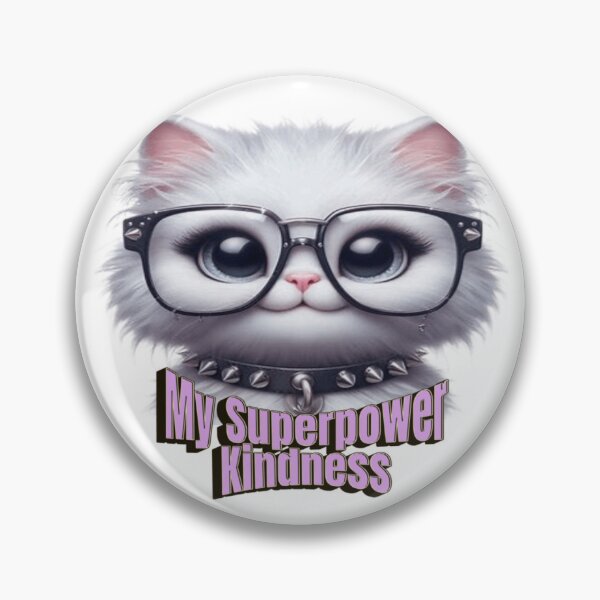 Item preview, Cat Art - Kindness Superpower  designed and sold by LMLStews.