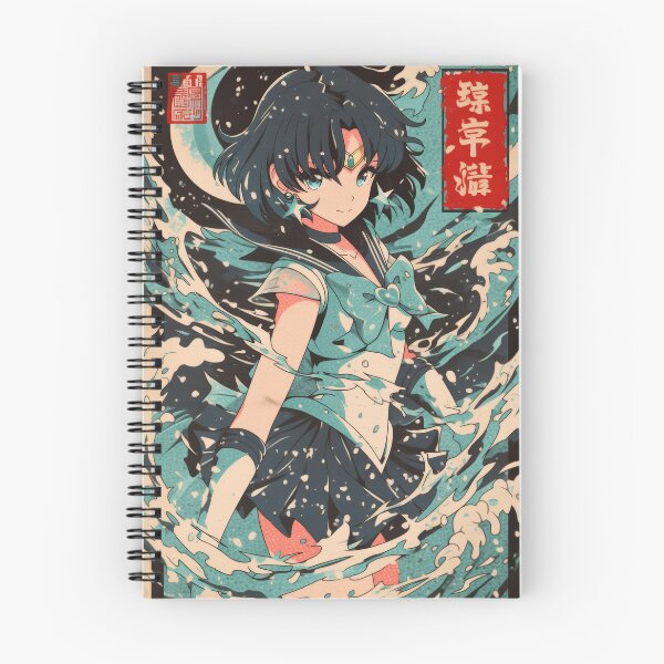 Item preview, Sailor Mercury Retro Poster  designed and sold by AnimeArsenalPrints.
