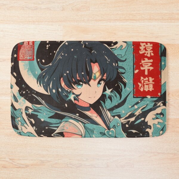Item preview, Sailor Mercury Retro Poster  designed and sold by AnimeArsenalPrints.