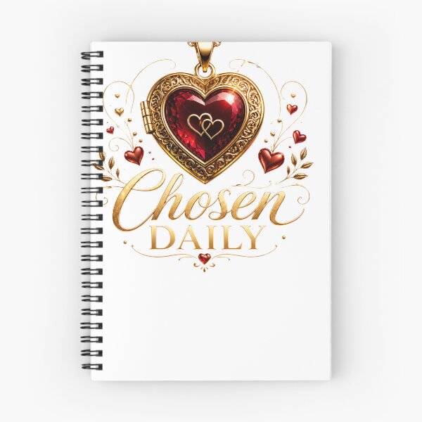 Item preview, Chosen Daily Gold Heart Locket Design designed and sold by JagrDesigns.
