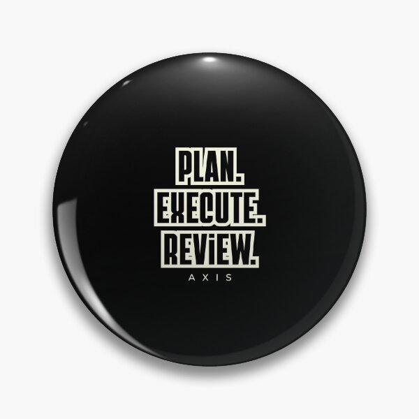 Item preview, Plan Execute Review – Trading Discipline Mindset Typography Design designed and sold by AXIS-EQUILIBRIO.