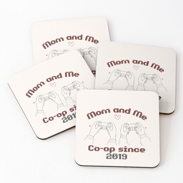 Item preview, Mother's Day Co-op 2019 – Minimalist Design Heart-Shaped Controllers | Love Mom designed and sold by Love&Geek.