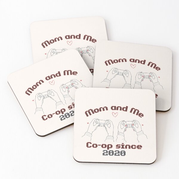 Item preview, Mother's Day Co-op 2020 – Minimalist Design Heart-Shaped Controllers | Love Mom designed and sold by Love&Geek.