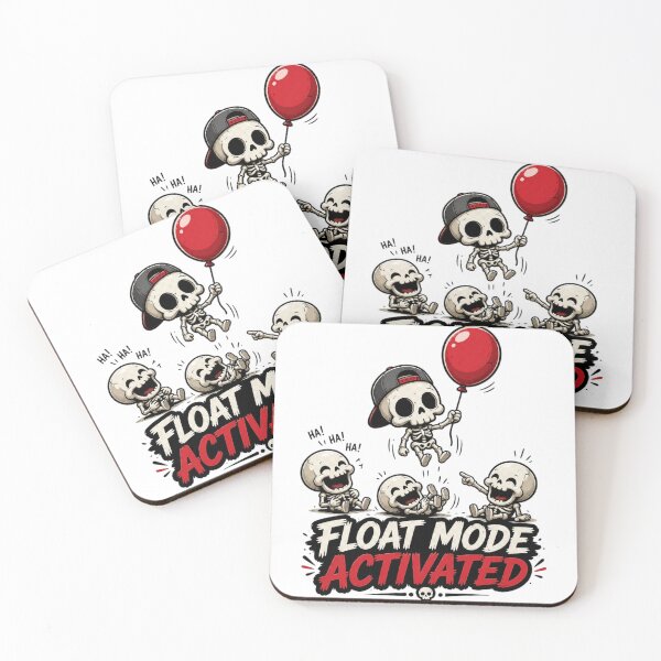 Item preview, Laughing Skeletons Float Mode Activated Graphic Art designed and sold by LOLKart.