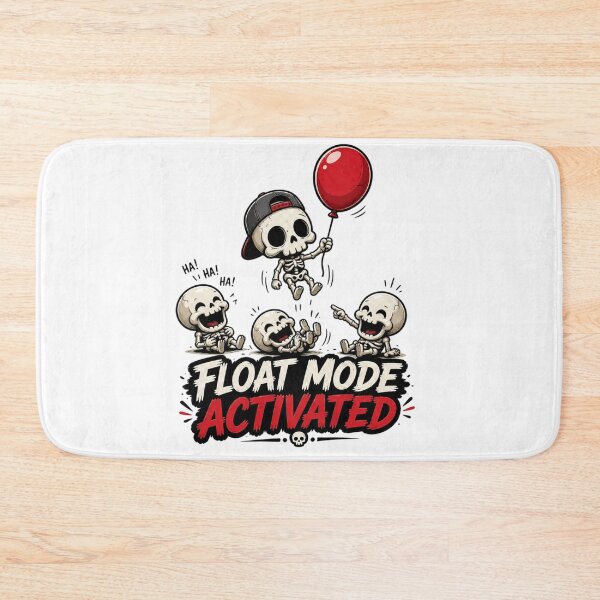 Item preview, Laughing Skeletons Float Mode Activated Graphic Art designed and sold by LOLKart.