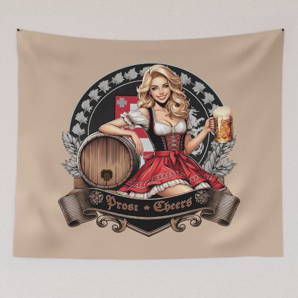 Item preview, Blonde dirndl - Cheers to the folk festival! designed and sold by Kimenta Fashion.