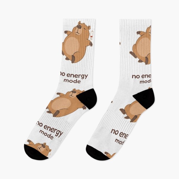 Item preview, No Energy Mode Capybara, Low Battery Mood designed and sold by Sir Capy B.
