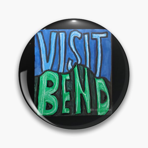 Item preview, Visit Bend 1 designed and sold by DancingCreek.