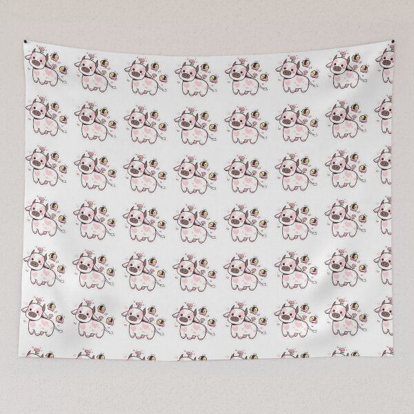 Item preview, STICKER COW BEE  designed and sold by CROFTARTS.