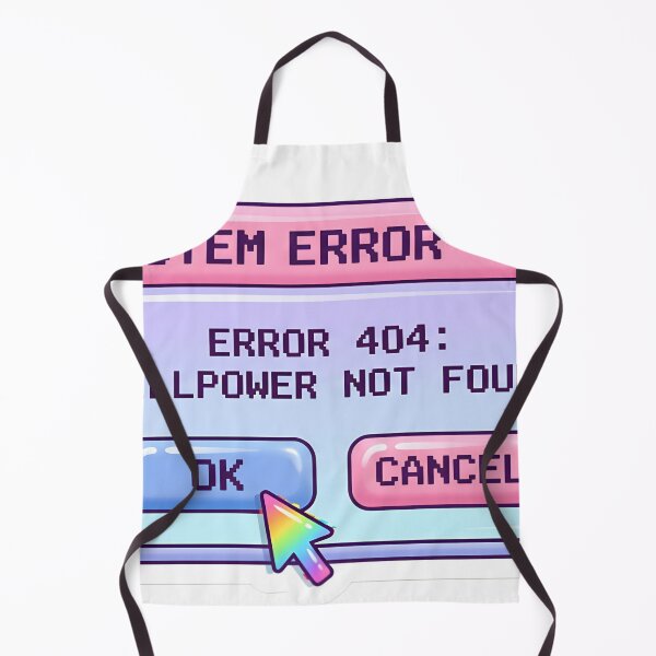 Item preview, Ironic Y2K System Error Glossy Webcore Aesthetic Pop Up Window designed and sold by StickyGuys.