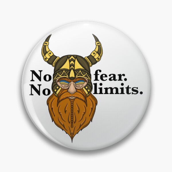 Item preview, No fear No limits Viking T-shirt for strong one designed and sold by Maryart8.