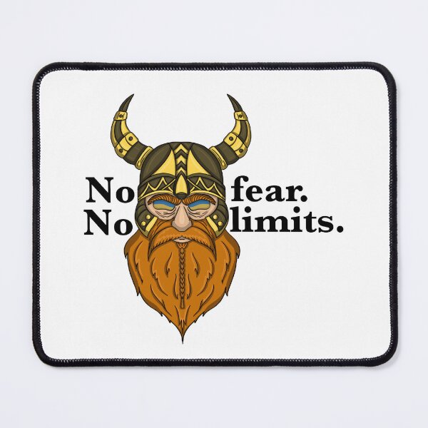 Item preview, No fear No limits Viking T-shirt for strong one designed and sold by Maryart8.