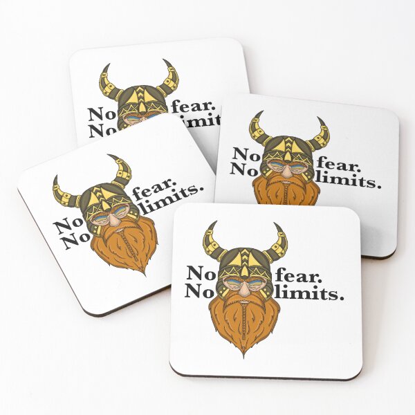 Item preview, No fear No limits Viking T-shirt for strong one designed and sold by Maryart8.