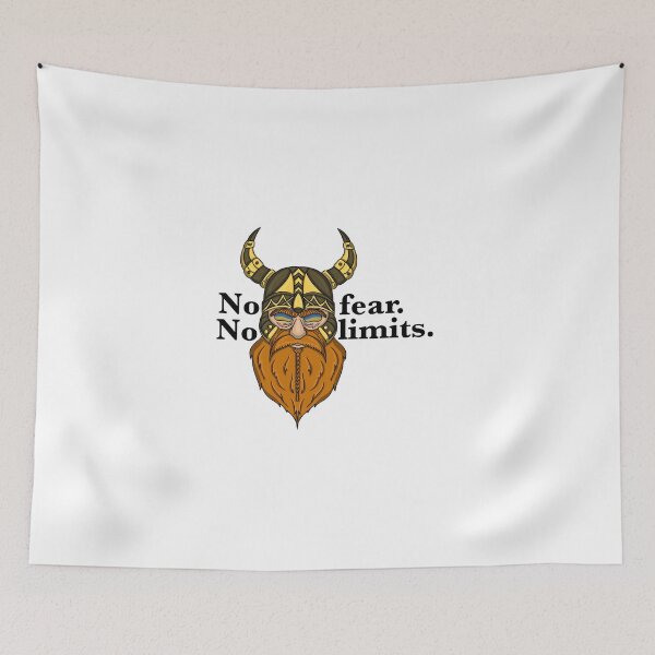 Item preview, No fear No limits Viking T-shirt for strong one designed and sold by Maryart8.