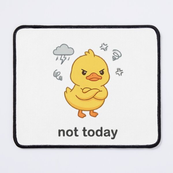 Item preview, Grumpy Duck - Not Today Sarcastic Quote designed and sold by LYZ7VANI.