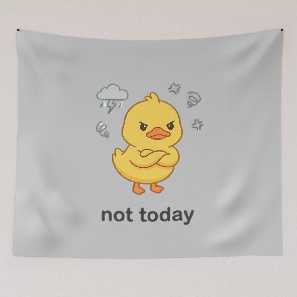 Item preview, Grumpy Duck - Not Today Sarcastic Quote designed and sold by LYZ7VANI.