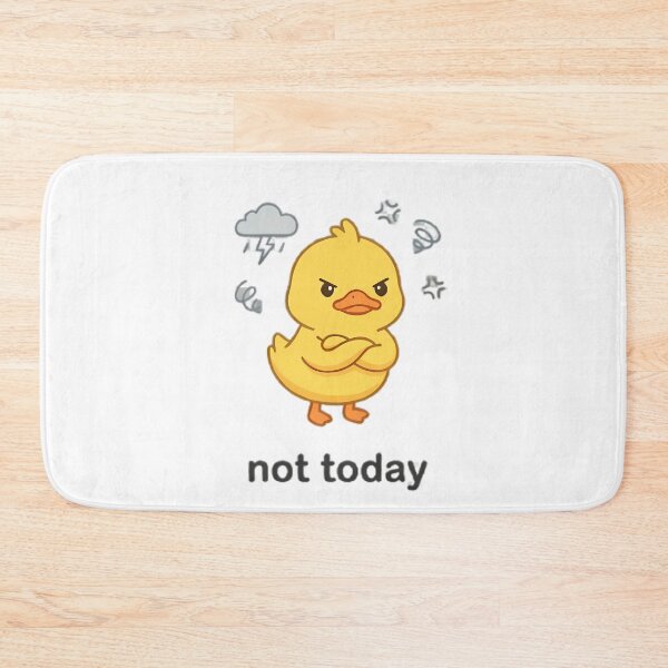 Item preview, Grumpy Duck - Not Today Sarcastic Quote designed and sold by LYZ7VANI.