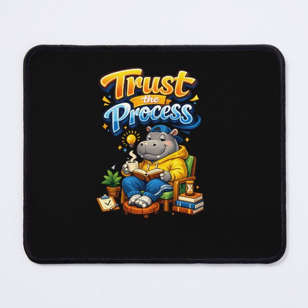 Item preview, Trust the Process – Modern Hand Lettering Typography Design designed and sold by Newthingzy.