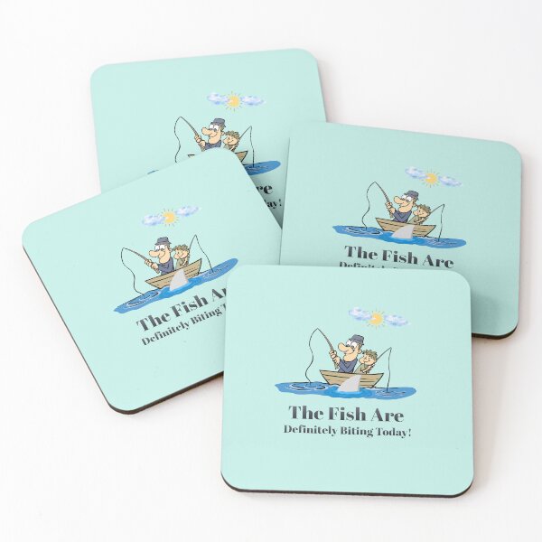 Item preview, The Fish Are Definitely Biting Today!  designed and sold by HoppingCreation.