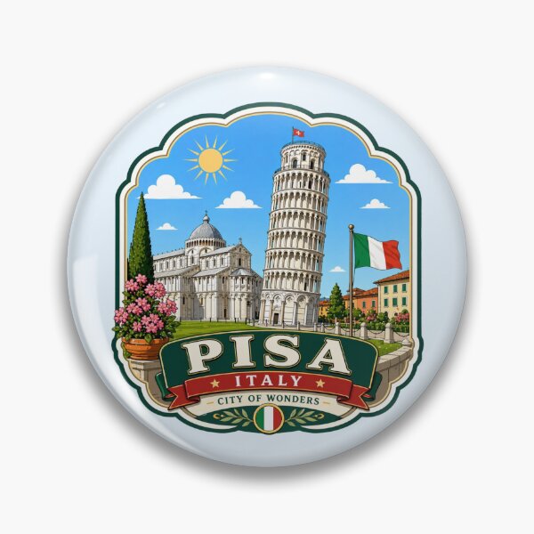 Item preview, Pisa, Italy - City of Wonders designed and sold by Myra365Art.
