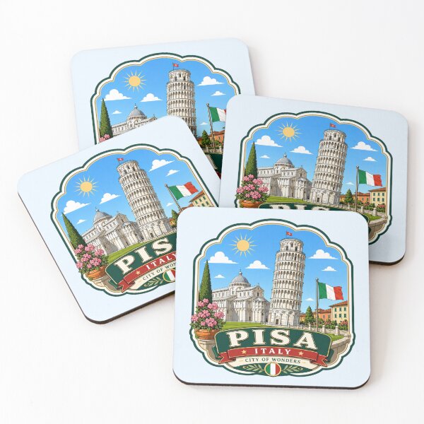 Item preview, Pisa, Italy - City of Wonders designed and sold by Myra365Art.