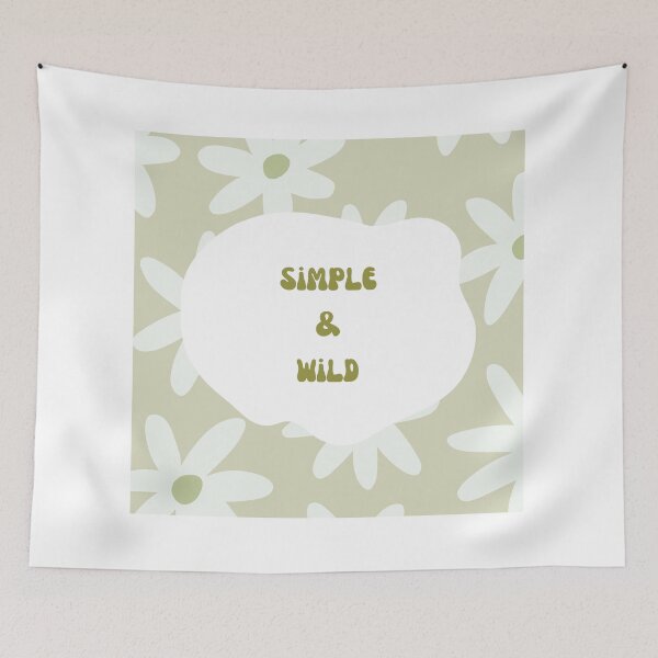 Item preview, Simple & Wild designed and sold by jpubdesigns.