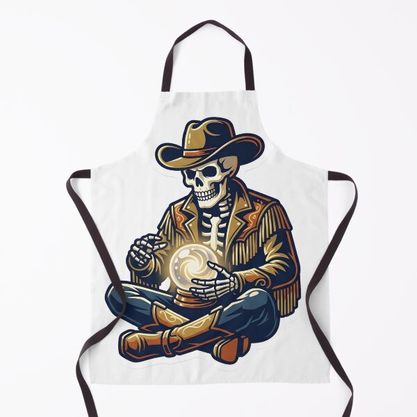 Item preview, Western Gothic Skeleton Cowboy Mystic Desperado Goth Aesthetic designed and sold by StickyGuys.