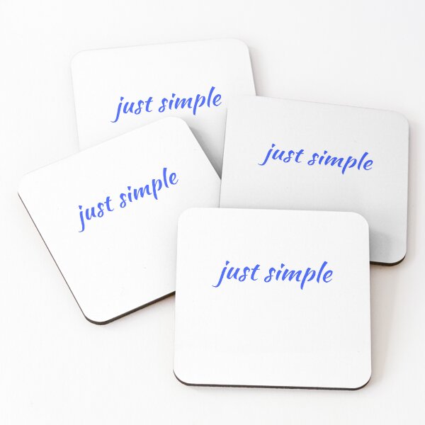 Item preview, Just Simple Blue Script Typography Minimal Aesthetic Quote Design designed and sold by onubi.