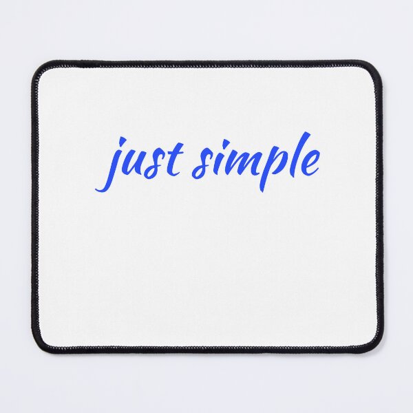 Item preview, Just Simple Blue Script Typography Minimal Aesthetic Quote Design designed and sold by onubi.