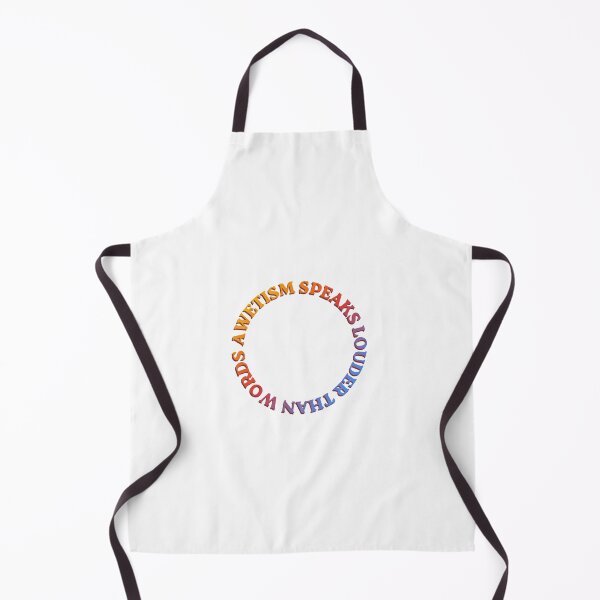 Item preview, AWETISM SPEAKS LOUDER THAN WORDS designed and sold by awetismspeaks.