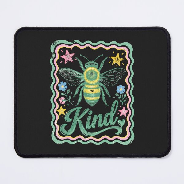 Item preview, Bee Kind — Vintage Floral Bee Illustration designed and sold by FrescoDesign.