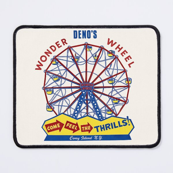 Item preview, 1950's Deno's Wonder Wheel Novelty Graphic designed and sold by Tonyv773.
