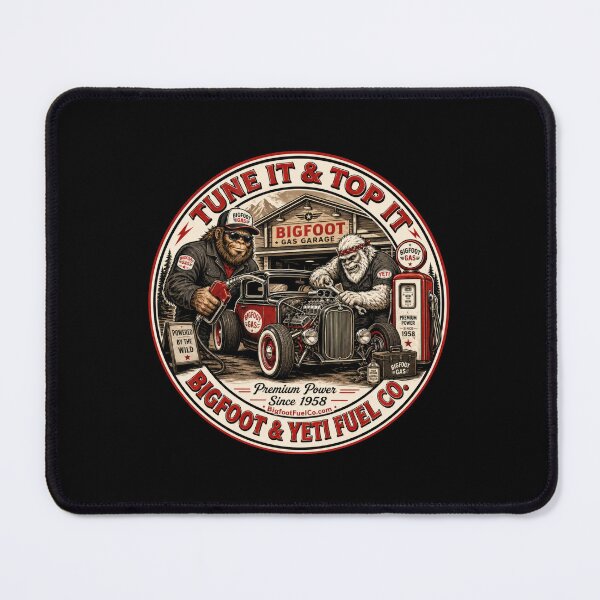 Item preview, Tune It & Top It Bigfoot and Yeti Fuel Co Garage designed and sold by Bigfoot Fuel Co.