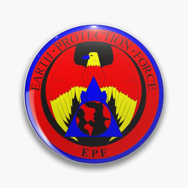 Item preview, Earth Protection Force logo poly designed and sold by VioletVulpini.