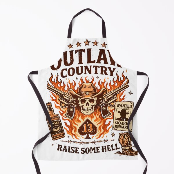 Item preview, Outlaw Country Western T-Shirt designed and sold by Matinez Pink.
