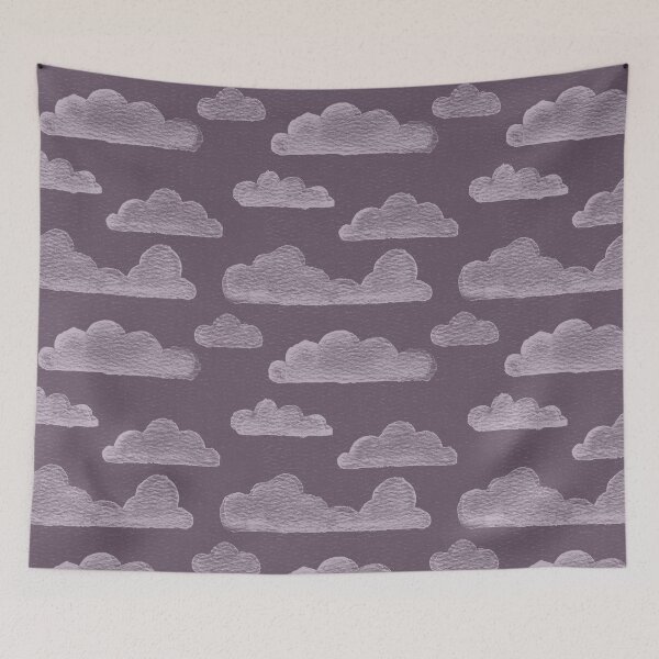 Item preview, Dreamtime Clouds Watercolor Pattern - Fig + Dust designed and sold by Irene Estelle.