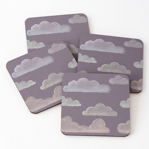 Item preview, Dreamtime Clouds Watercolor Pattern - Fig + Fawn designed and sold by Irene Estelle.
