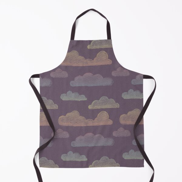 Item preview, Dreamtime Clouds Watercolor Pattern - Fig + Rainbow Sunset designed and sold by Irene Estelle.