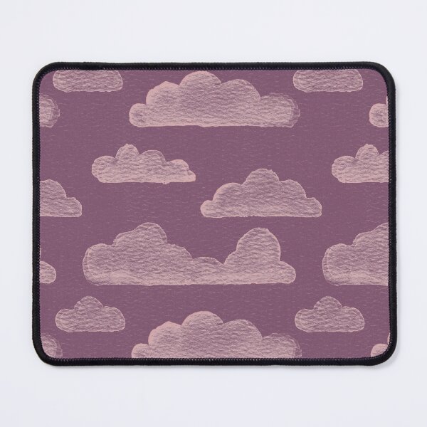 Item preview, Dreamtime Clouds Watercolor Pattern - Beet + Rose designed and sold by Irene Estelle.